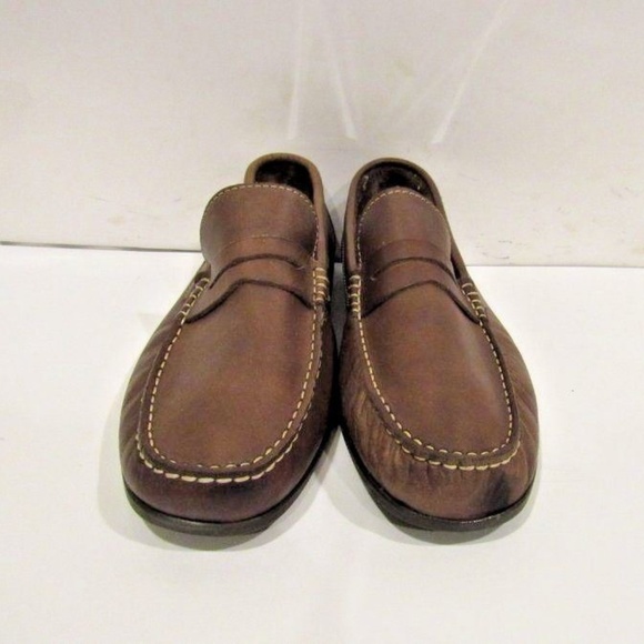 FLORSHEIM Jasper Size 10 Brown Loafers Mens B6 C11